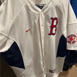 Boston Red Sox White Nike Team Jersey Size XL Men